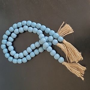 Decocrated Wood Bead Garland